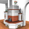 CB Warmluftgitter mit Designblende Edelstahl D2