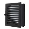 CB Warmluftgitter Schwarz 55x23