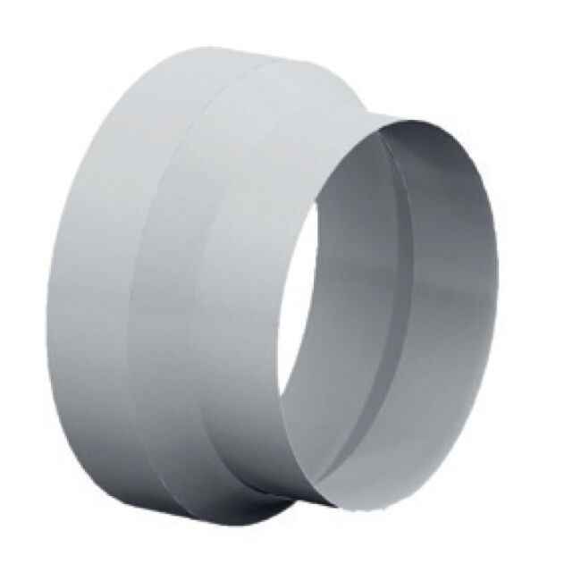 CB Reduzierung für Aluflexrohre, verzinkt 150 - 125 mm