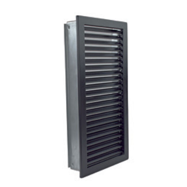CB Kaltluftgitter 25x15 putzbündig weiß