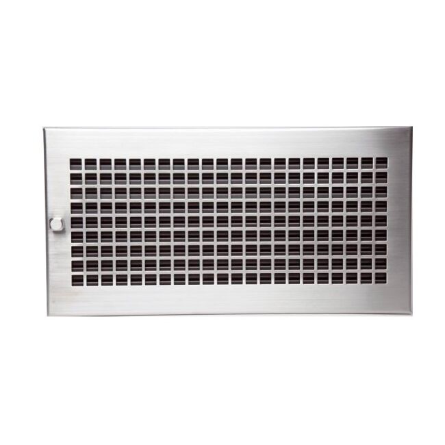 CB Warmluftgitter mit Designblende weiß D1