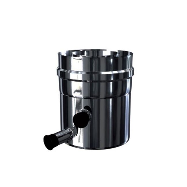 Luft Abgas System konzentrisch Kondensatschale DN 60/100
