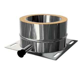 Außenschornstein ST05 für Überdruck Kaminfuß / Bodenkonsole universal