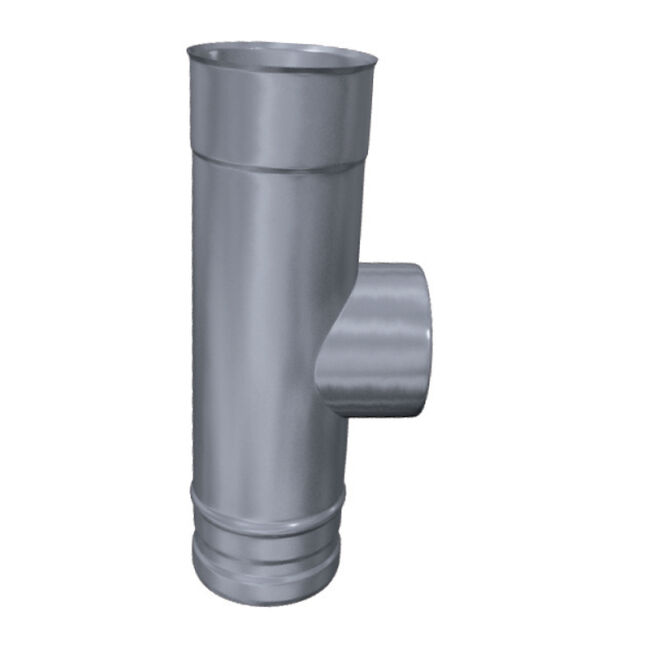 Verbindungsleitungen ST05 für Überdruck T-Stück mit reduziertem Ausgang geschweißt 87° DN 160 / 80