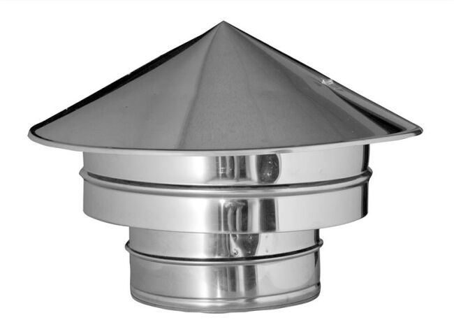 DINAK Edelstahlschornstein Wind Und Regenhaube SW5 Ø150