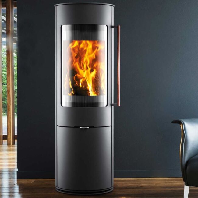 Kaminofen Novaline ARIA PURA 6 kW um 360° drehbar