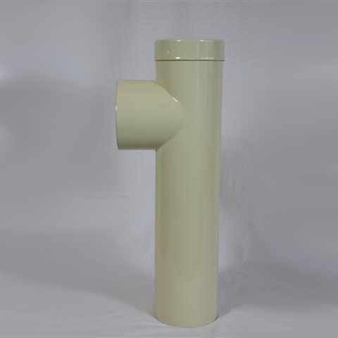 Kapselknie 500 mm DN 100 mm, High-Quality-Line beige emailliert