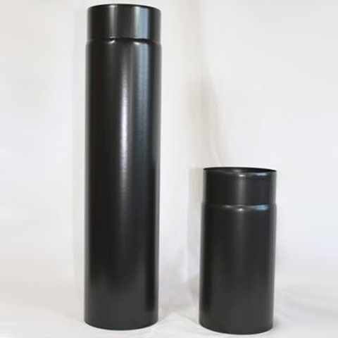 Ofenrohr 150 mm DN 110 mm, High-Quality-Line matt schwarz