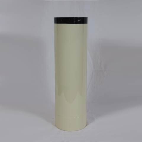 Anschlussstutzen 400 mm DN 130 mm, High-Quality-Line beige emailliert