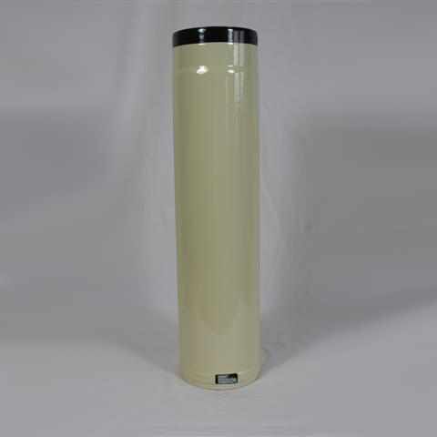 Fix-Rohr verstellbar 500 mm DN 120 mm, High-Quality-Line beige emailliert