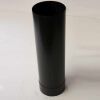 Fix-Rohr verstellbar 750 mm DN 100 mm, High-Quality-Line matt schwarz emailliert