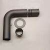 Ofenrohr Teleskop Set (Variante V) DN 150 mm, Senotherm schwarz #310