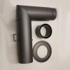 Ofenrohr SpitzBogen Set (Variante IV) DN 150 mm, Senotherm gussgrau #288