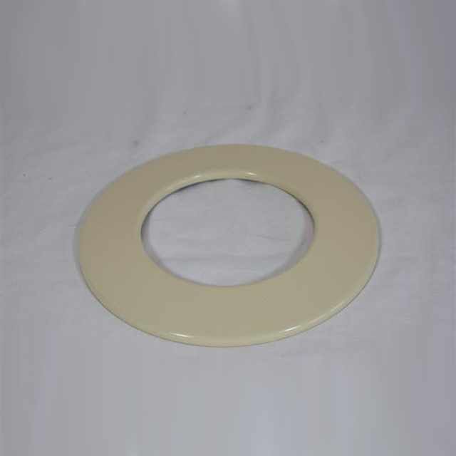 Wand-Rosette weit DN 110 mm, High-Quality-Line beige emailliert