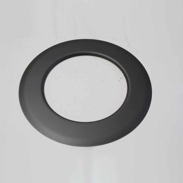 Wandrosette Rand 55 mm für Edelstahlrohr doppelwandig, Senotherm gussgrau #288
