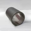Isoline Edelstahlrohr doppelwandig DN 150 mm Länge 1000 mm, Senotherm gussgrau #288