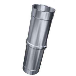 Edelstahlschornstein einwandig 0,6mm Premium Justierelement RPJ