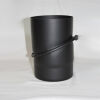 Ofenrohr-Bogen DN 130 mm, 2tlg. verstellbar 0°-45° ohne Reinigungsöffnung, Senotherm gussgrau hell #820