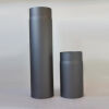 Kaminofenrohr 1000 mm DN 120 mm, Senotherm gussgrau hell #820