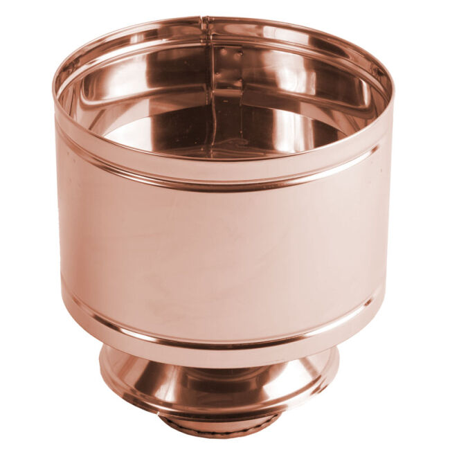 DINAK Kupferschornstein Wind und Regenhaube DW Ø 80