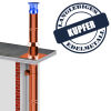 DINAK Kupferschornstein Wind und Regenhaube DW Ø 250