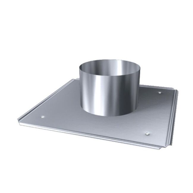 Luft Abgas System konzentrisch Schachtabdeckung mit Hinterlüftung  DN 60-100