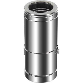 DINAK Edelstahlschornstein Schiebeelement 530-880 DW Ø150 03NJ15022DW5