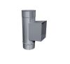 Schornsteinsanierungs Bausatz 0,5 mm - Edelstahlschornstein einwandig GBEW05 DN 113 6,5 m