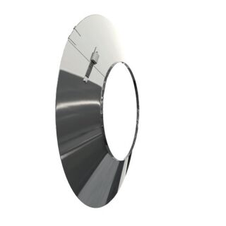Luft Abgas System konzentrisch Wandblende Lackiert