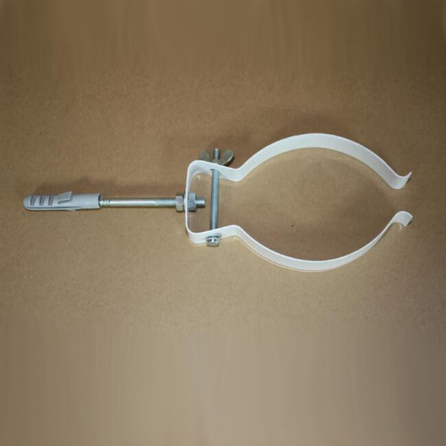 Halter für Ofenrohre DN 60-90 mm Standard-Line weiß emailliert