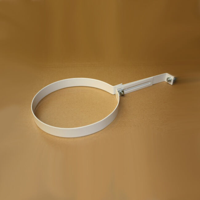 Halter für Ofenrohre DN 145 mm Standard-Line weiß emailliert