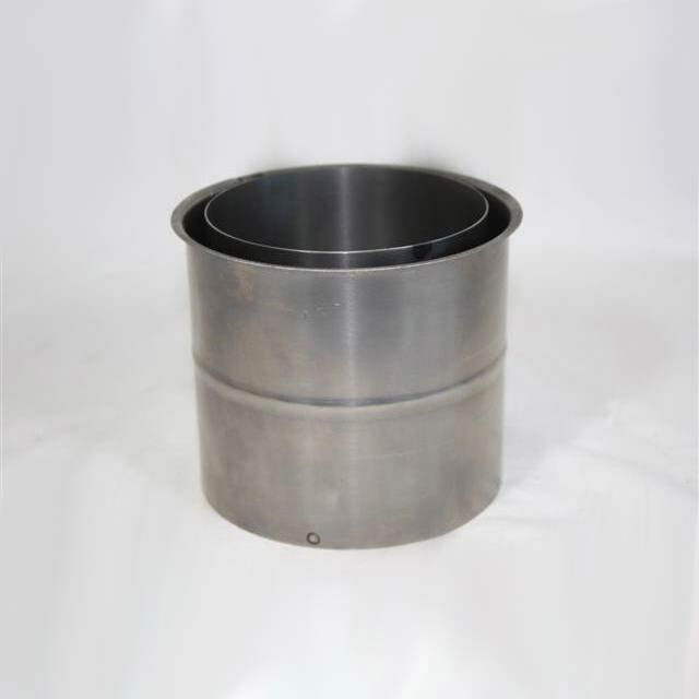 Wandfutter doppelt für 2 mm-Rauchrohr DN 120 mm