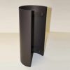 Doppelwandiger Strahlenschutz Halbschale 460 mm lang DN 100 mm, Senotherm gussgrau #288