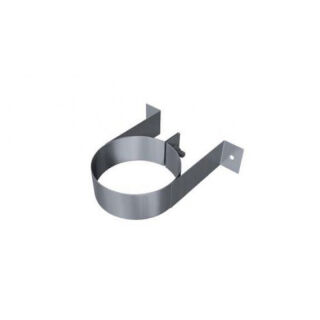 Edelstahlschornstein einwandig 0,5mm Wandhalter OBM