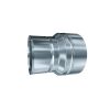 Edelstahlschornstein einwandig 0,5mm Reduzierung RD MKS DN 100
