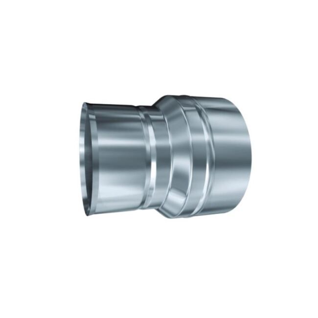 Edelstahlschornstein einwandig 0,5mm Reduzierung RD MKS DN 250