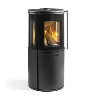 Kaminofen Varde Nordic 9 Air, schwarz mit Seitenglas 101183