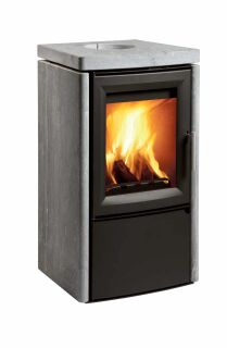 Kaminofen Varde Aura 3 - grau mit Naturstein 100029