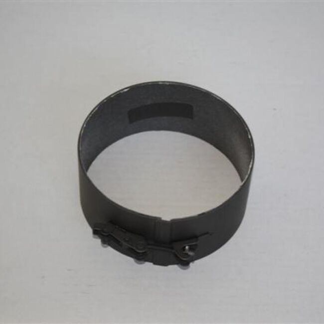 Verbindungsbriede für 2 mm-Rauchrohr 120 mm