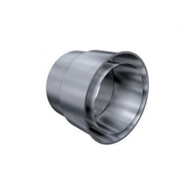 Edelstahlschornstein einwandig 0,6mm Premium Wandfutter OS-2 L-100 DN 100