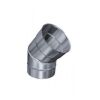 Edelstahlschornstein einwandig 0,5mm Bogen drehbar SK 0° - 45° DN160