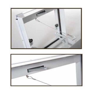 CB Revisionstür m. Schnappverschluss