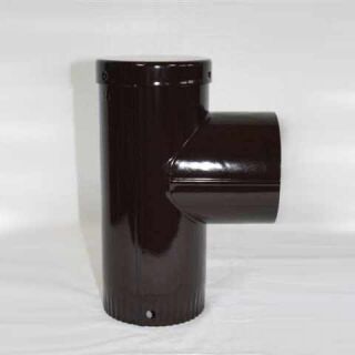 Kapselknie 330 mm High-Quality-Line braun emailliert