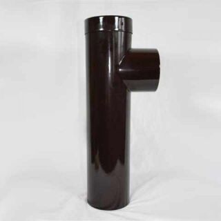 Kapselknie 500 mm High-Quality-Line braun emailliert