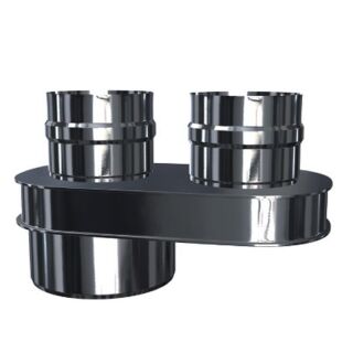 Luft Abgas System konzentrisch Verteiler