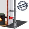 Edelstahlschornstein 0,8mm Premium Längenelement 500 mm m. integr. Wandfutter kürzbar DW 80