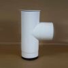 Kapselknie 330 mm DN 100 mm, High-Quality-Line weiß emailliert