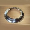 Wand-Rosette DN 80 mm Aluminium hochglanzpoliert