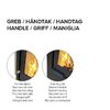 HWAM Kaminofen I 40/55c Rechts