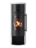 Kaminofen Drooff Aprica 2 Cook 4,3 kW NatStone ohne Holzfachtür Raumluftunabhängig (RLU)